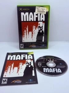 Mafia Microsoft Original Xbox Video Game CIB Complete with Manual - Picture 1 of 6