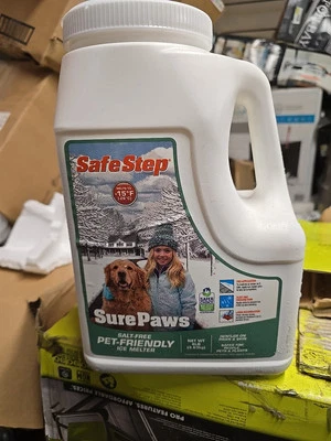 Safe Step Sure Paws sin sal apto para mascotas 8 lb. Pellets de fusión de hielo  Foto 1 de 4
