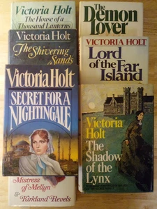 VTG Victoria Holt Romance Novels Lot of 7 HC DJ - Bild 1 von 24