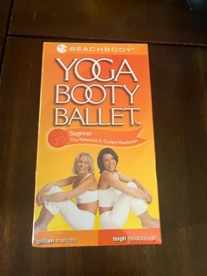 Yoga Booty Ballet VHS 2004 Fitness Workout Original Release Beachbody - Image 1 of 4