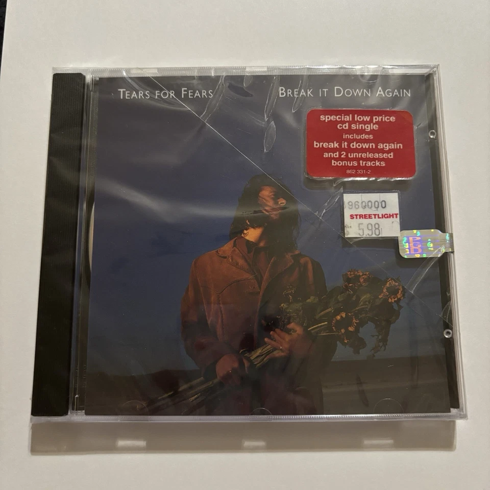 Tears for Fears Break It Down Again 4 Track CD Single