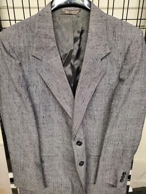 Chaqueta retro clásica vintage Levis corte seda cruda 42R hecha en EE. UU. abrigo COMO NUEVO Foto 1 de 4