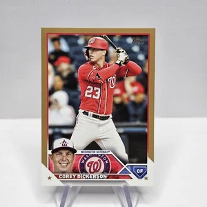 2023 Topps Update Corey Dickerson #US140 GOLD /2023 - Washington Nationals - Bild 1 von 2