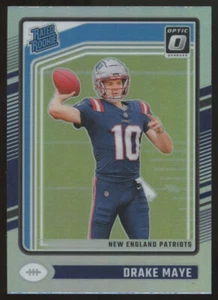 2024 Donruss Optic Drake Maye Rated Rookie Holo #229 "A" - Picture 1 of 2