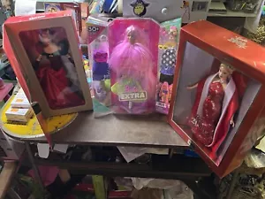 3 verpackte Barbies Barbie Extra Deluxe Puppe Angebot Verkauf kostenloser Versand - Bild 1 von 16
