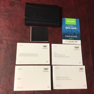 Cadillac XT4 2020 manual completo del propietario libros XM maint guías de conveniencia estuche - Imagen 1 de 8