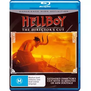 Hellboy (Blu-ray, 2004) Region Free (Director's Cut) Ron Perlman, Selma Blair, - Picture 1 of 5