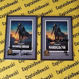 THE MANDALORIAN 2021 Topps Now Star Wars: Lucasfilm 50 aniversario *VER FOTOS* - Imagen 1 de 4
