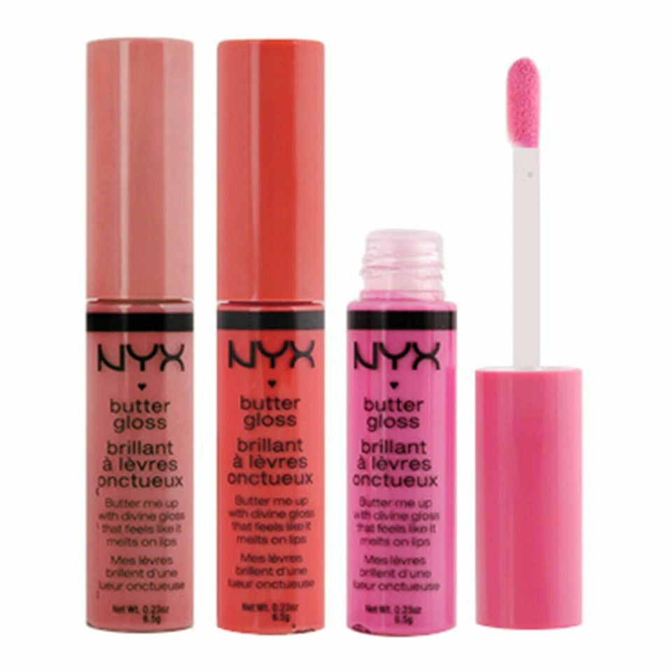 NYX Butter Lip Gloss Creamy Lip Gloss BLG, Choose Shade - Image 1 of 1
