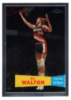 2007-08 TOPPS CHROME 1957-58 VARIATION BILL WALTON CARD #89  **NM-MT** PORTLAND - Image 1 of 2