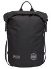 Consigned Unisex Cornel M Roll Top Backpack - Black
