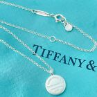 Tiffany & Co. Return to Tiffany Mini Round Tag Pendant Necklace Silver925 Pouch