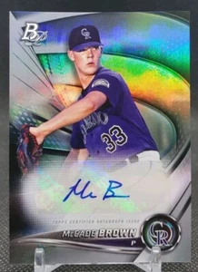 2022 Bowman Platinum - Autografi Top Prospects #TOP-36 McCade Brown (AU, RC) - Foto 1 di 2
