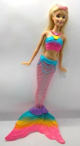 2015 Barbie Dreamtopia Rainbow Lights Mermaid Doll Light-up Tail DHC40 - Picture 1 of 7