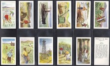 EDWARDS & SONS-FULL SET- PRODUCTS OF THE WORLD 1957 (12 CARDS) EXCELLENT+++