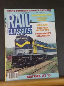 Rail Classics Magazine 1986 noviembre Sacramento LRT juego de armas en el RPO Amtrak a - Imagen 1 de 2