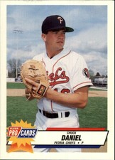 1993 Peoria Chiefs Fleer/ProCards #1076 Chuck Daniel