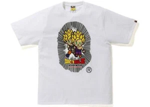 BAPE X DRAGON BALL Z BABY MILO BIG APE HEAD TEE white a bathing ape 20ss - Picture 1 of 2