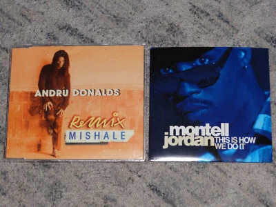 2 CDs Andru Donalds-Mishale Remix & Montell Jordan-This is how we do it 1995 R&B - Bild 1 von 4