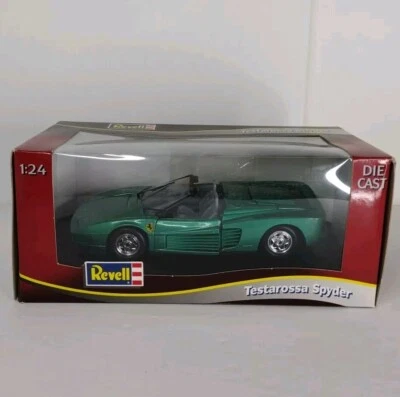 Revell Ferrari Testarossa Spyder Green 1/24 - Image 1 of 4