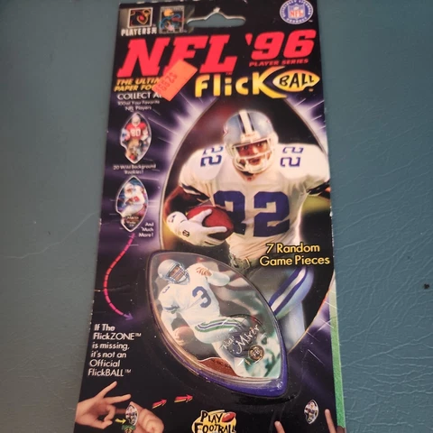 NFL ‘96 Player Series Flick Ball 7 random pieces Cover