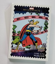 2022 Upper Deck Marvel Beginnings COSMIC ALPHA Insert (Pick) 1:15