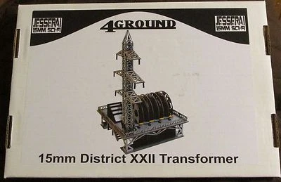 Transformador terreno 4Ground 15S-JIW-101 15 mm ciencia ficción Jesserai District XXII nuevo en caja Foto 1 de 3