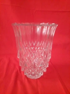 Val St Lambert signed Crystal 8" Vase Large Belgian mint condition - Picture 1 of 5