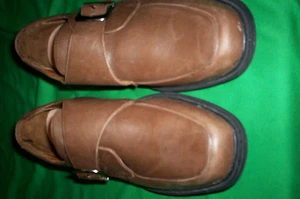 EUC! DR. COMFORT "LEADER" MENS BROWN DRESS SHOES 8.5W - Picture 1 of 1
