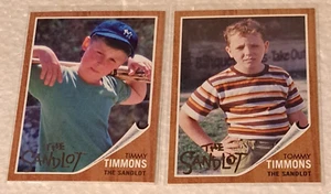 2018 Topps Archives The Sandlot Tommy Timmons & Timmy Timmons SL-TOM SL-TIM - Imagen 1 de 7