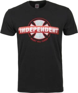 INDEPENDENT TRUCK CO' Skateboard T-Shirt - Paint All Curbs / S - Schwarz - Bild 1 von 2