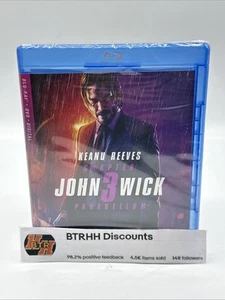 Brand New Sealed - John Wick: Chapter 3--Parabellum (Blu-ray, 2019) - Imagen 1 de 6