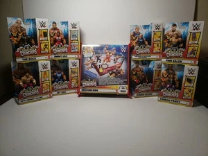 8 WWE Knuckle Crunchers Series Jey Uso Jimmy Uso Cody Rhodes Roman Seth & Ring - Picture 1 of 6