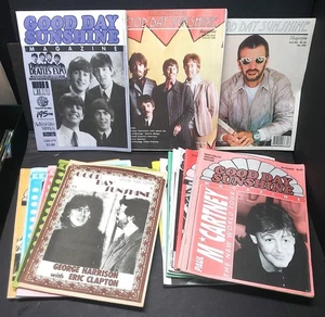 16 issues GOOD DAY SUNSHINE, BEATLES MUSIC FANZINE 1990-98 rock history magazine - Picture 1 of 3