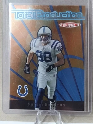 2005 Topps Total Marvin Harrison Total Production #TP6 - Image 1 of 2