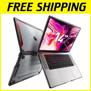 Protective Hard Shell Case for MacBook Pro 14", Red - Picture 1 of 10