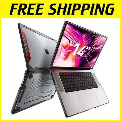 Protective Hard Shell Case for MacBook Pro 14", Red - Image 1 of 4