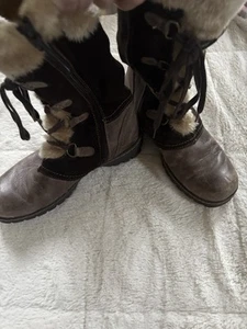 BareTraps Baylee 9 M Faux Fur-Lined 13 Inch Tall Boots - Picture 1 of 7