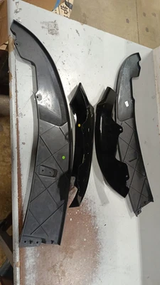 Divisor frontal preto brilhante para BMW 4 Series M Sport F32 F33 F36 NOVO 2014-2020 - Imagem 1 de 4