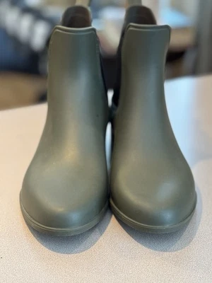 Botas de Lluvia Capelli New York Verde Ejército Talla 9 Foto 1 de 4