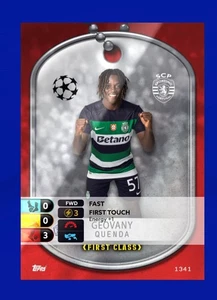 Geovany Quenda /5 Sporting Clube Topps Total Football Rookie Card - Bild 1 von 1