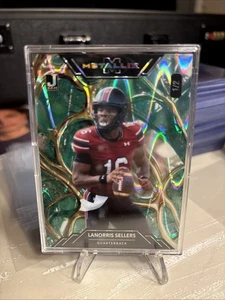 2025 Wild Card Metallix Lenorris Sellers 1/2 Green Wave Refractor - Bild 1 von 2