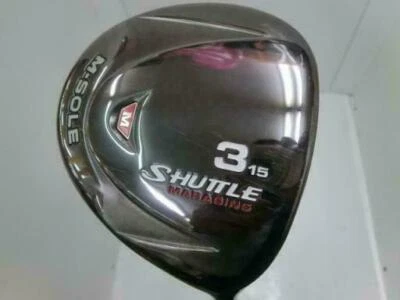 GOLF CLUBS FAIRWAY WOOD MARUMAN SHUTTLE MARAZING M-SOLE FLEX-R LOFT-15 3W 1 - Image 1 of 4