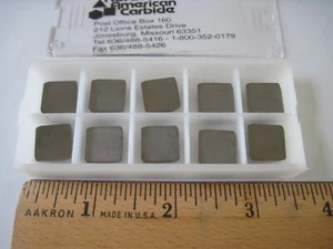 (Qty 10) North American Carbide SMK42E2R Cermet Inserts SPKN 1203EDR - Picture 1 of 3