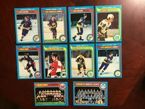 SETBRUCH! 1979-80 TOPPS HOCKEY 11 VERSCHIEDENE KARTEN LOT MIT NHL ALL TIME TOPS! - Bild 1 von 5