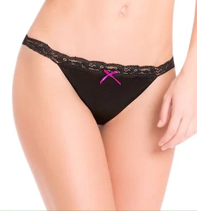 Women Panties,bikinis ILUSION Size L. Black Satin Soft W/Fishnet Waistband&decor - Picture 1 of 10