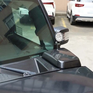 Spotlight Light Brackets Hood Ditch Mount Holder Fits 03-09 Hummer H2 - Picture 1 of 23