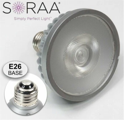 SORAA PAR30 120V/12.5W=75W 5000K 40° Dimmable LED Bulb SP30S-12-25D-950-03/01565 - Image 1 of 4