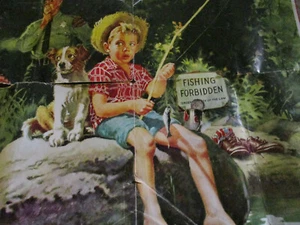 Frances Tipton Hunter 1956 no. 6079 "Trouble Brewing" Sandy In Trouble Series M2 - Imagen 1 de 11