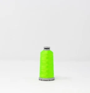 MADEIRA - #1599 - Fluorescent L. Green -Polyneon Embroidery Thread-- 1100 yards - Picture 1 of 1